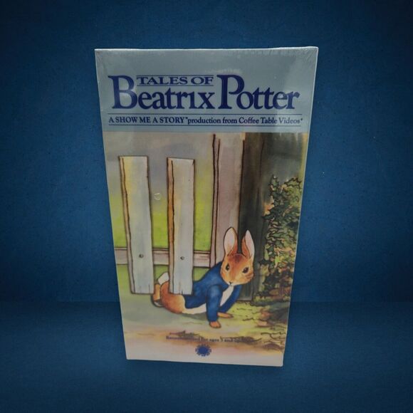 1986 Retro Sealed Tales of Beatrix Potter VHS Show Me Story Coffee Table Videos - Picture 1 of 7
